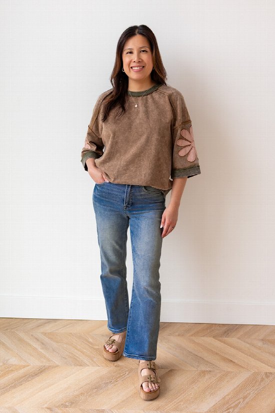 Count Me In Crop Denim 2